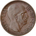Coin, Italy, Vittorio Emanuele III, 5 Centesimi, 1937, Rome, EF(40-45), Bronze
