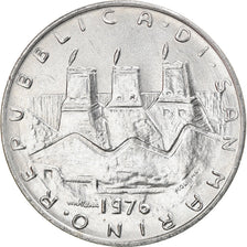 Coin, San Marino, 10 Lire, 1976, Rome, MS(60-62), Aluminum, KM:54