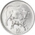 Moneta, San Marino, 10 Lire, 1972, Rome, EF(40-45), Aluminium, KM:17