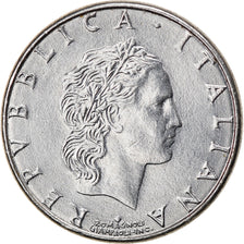 Coin, Italy, 50 Lire, 1993, Rome, MS(63), Stainless Steel, KM:95.2