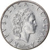 Coin, Italy, 50 Lire, 1993, Rome, MS(63), Stainless Steel, KM:95.2