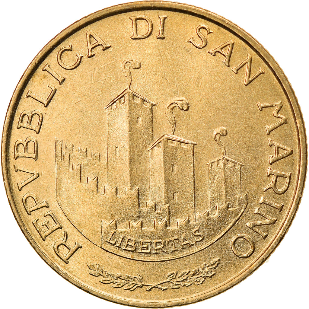 Monnaie, San Marino, 200 Lire, 1993, SPL, Aluminum-Bronze, KM:300