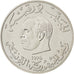 Moneta, Tunisia, Dinar, 1976, SPL-, Rame-nichel, KM:E36