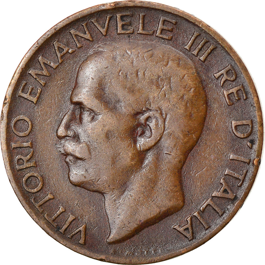 Munten, Italië, Vittorio Emanuele III, 5 Centesimi, 1924, Rome, FR+, Bronze