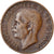 Moneda, Italia, Vittorio Emanuele III, 5 Centesimi, 1924, Rome, BC+, Bronce