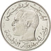 Tunisia, 1/2 Dinar, 1968, Paris, SPL, Nichel, KM:E32