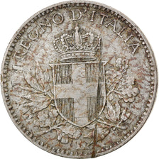 Coin, Italy, Vittorio Emanuele III, 20 Centesimi, 1919, Rome, F(12-15)