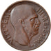 Moneda, Italia, Vittorio Emanuele III, 5 Centesimi, 1938, Rome, MBC, Bronce