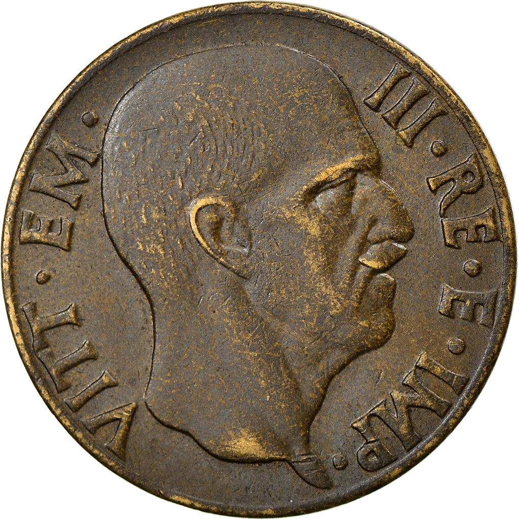 Coin, Italy, Vittorio Emanuele III, 5 Centesimi, 1942, Rome, EF(40-45)