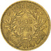 Monnaie, Tunisie, Anonymes, Franc, 1945, TTB, Aluminum-Bronze, KM:247