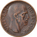 Monnaie, Italie, Vittorio Emanuele III, 5 Centesimi, 1938, Rome, TTB+, Bronze