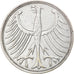 Moneta, GERMANIA - REPUBBLICA FEDERALE, 5 Mark, 1951, Karlsruhe, BB, Argento