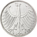 Coin, GERMANY - FEDERAL REPUBLIC, 5 Mark, 1951, Hambourg, EF(40-45), Silver