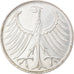Moneta, GERMANIA - REPUBBLICA FEDERALE, 5 Mark, 1974, Karlsruhe, BB, Argento