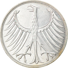 Munten, Federale Duitse Republiek, 5 Mark, 1974, Munich, ZF, Zilver, KM:112.1