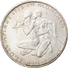 Münze, Bundesrepublik Deutschland, 10 Mark, 1972, Munich, VZ, Silber, KM:132