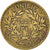 Moneta, Tunisia, Anonymous, 2 Francs, 1921, MB+, Alluminio-bronzo, KM:248
