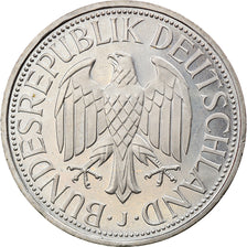 Coin, GERMANY - FEDERAL REPUBLIC, Mark, 1997, Hambourg, MS(63), Copper-nickel