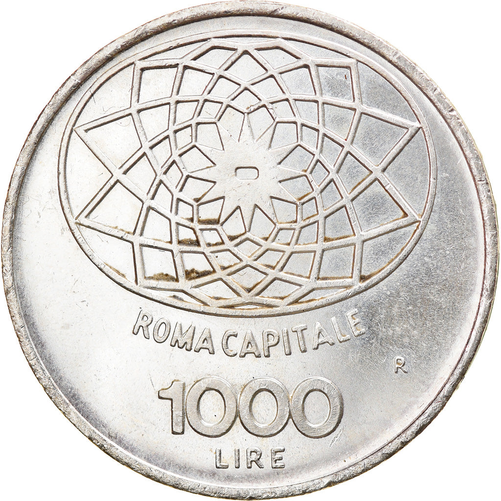 Coin, Italy, 1000 Lire, 1970, Rome, AU(50-53), Silver, KM:101