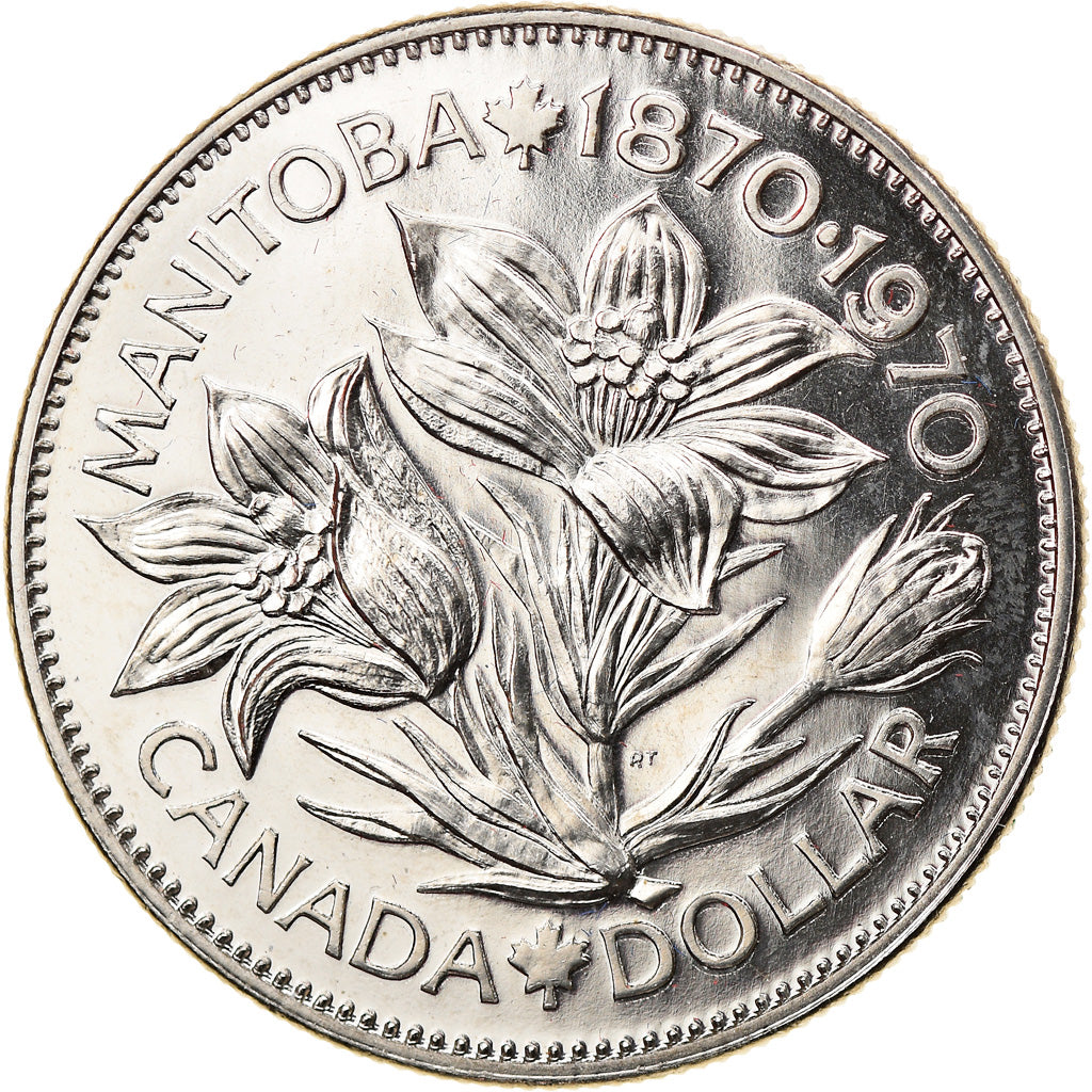 Coin, Canada, Elizabeth II, Dollar, 1970, Royal Canadian Mint, Ottawa, MS(63)