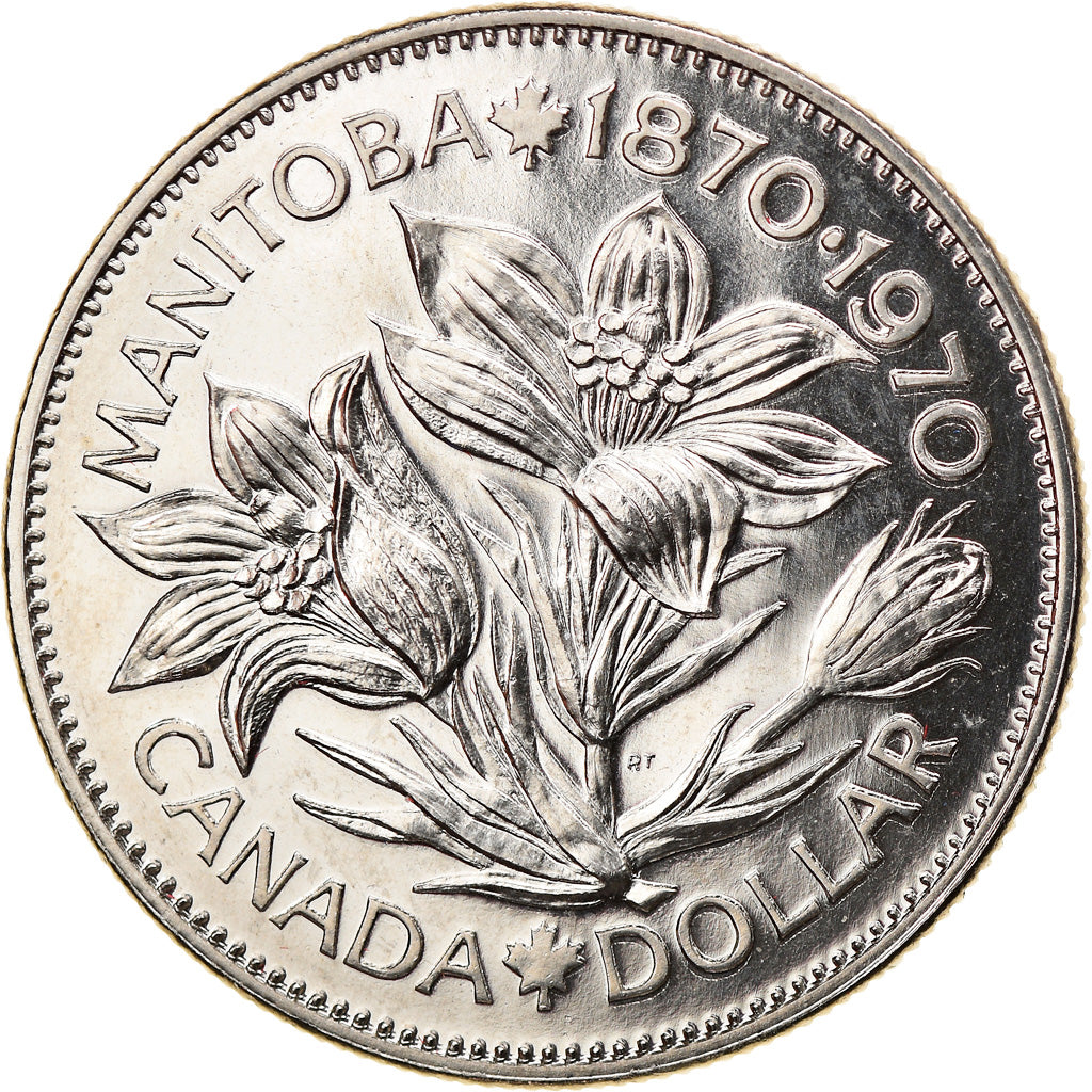 Coin, Canada, Elizabeth II, Dollar, 1970, Royal Canadian Mint, Ottawa