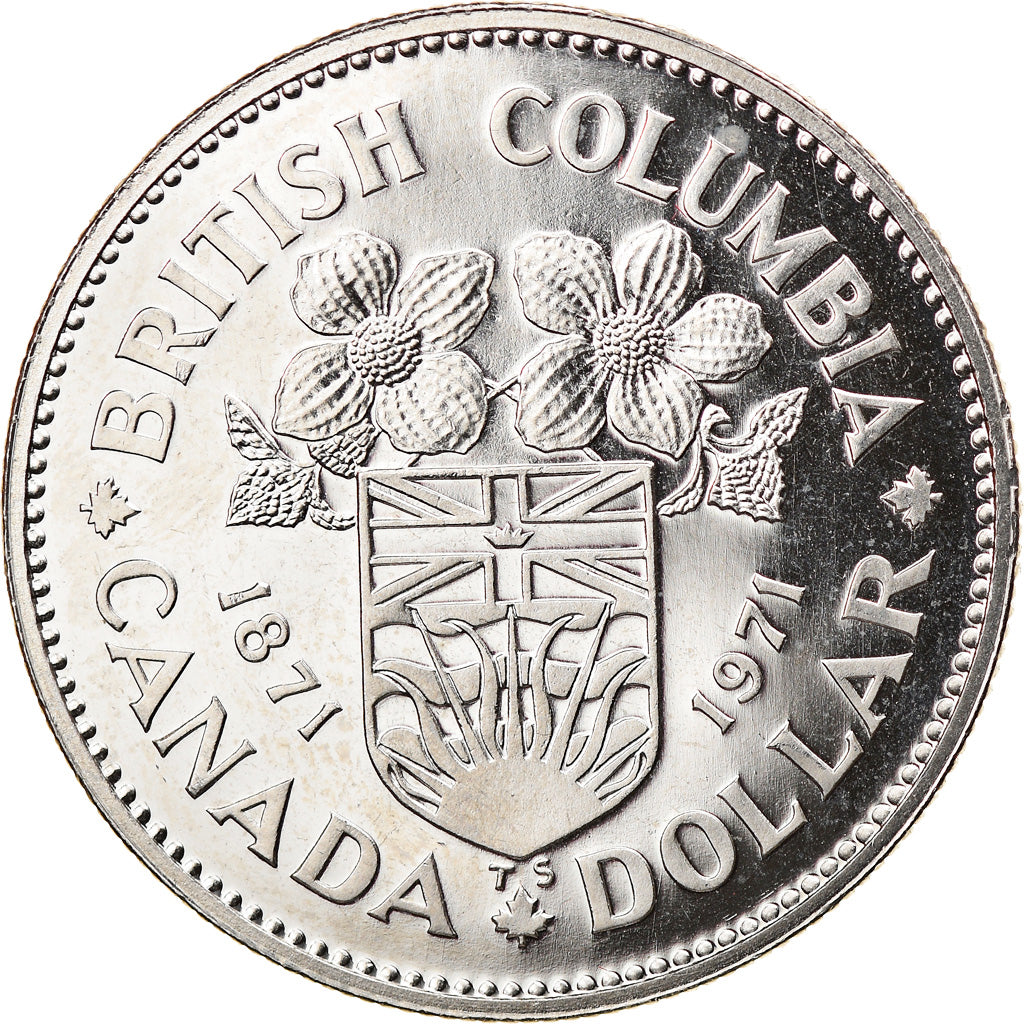 Coin, Canada, Elizabeth II, Dollar, 1971, Royal Canadian Mint, Ottawa