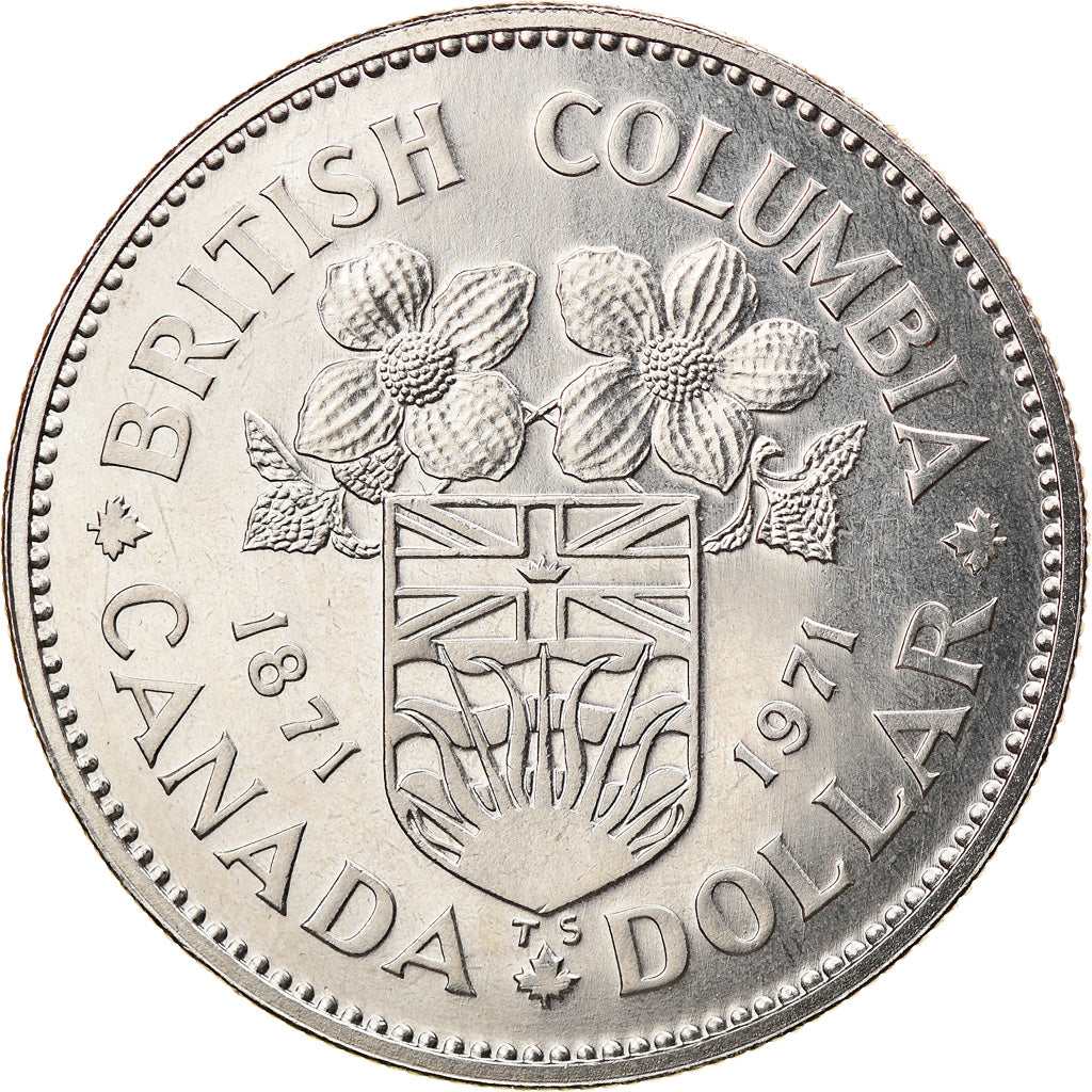 Coin, Canada, Elizabeth II, Dollar, 1971, Royal Canadian Mint, Ottawa, MS(63)
