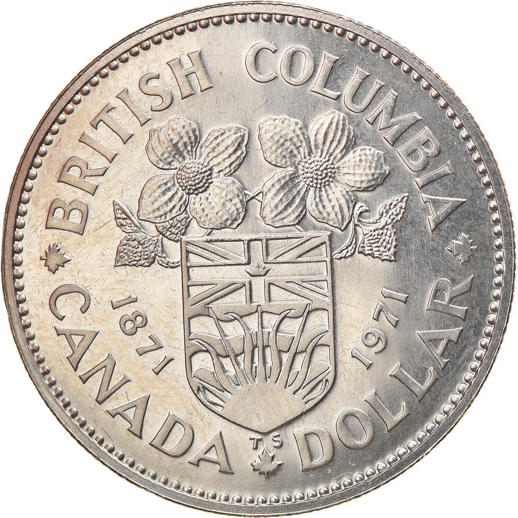 Coin, Canada, Elizabeth II, Dollar, 1971, Royal Canadian Mint, Ottawa