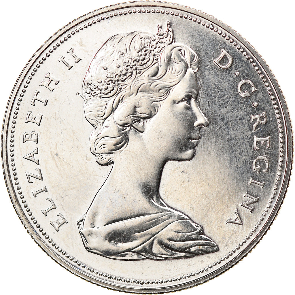 Coin, Canada, Elizabeth II, Dollar, 1971, Royal Canadian Mint, Ottawa