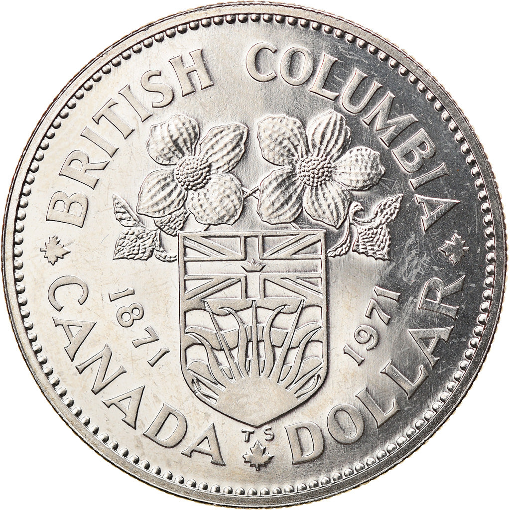 Coin, Canada, Elizabeth II, Dollar, 1971, Royal Canadian Mint, Ottawa