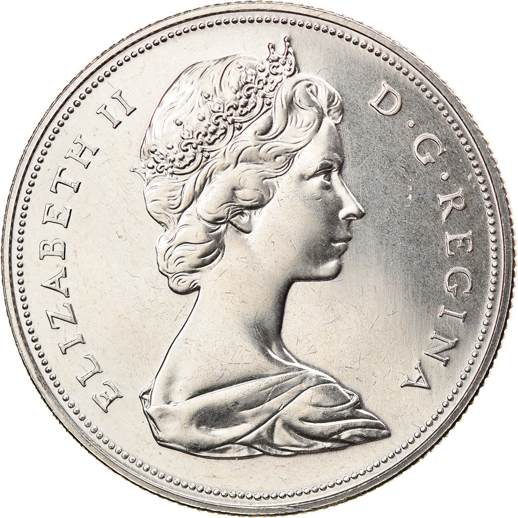 Coin, Canada, Elizabeth II, Dollar, 1971, Royal Canadian Mint, Ottawa
