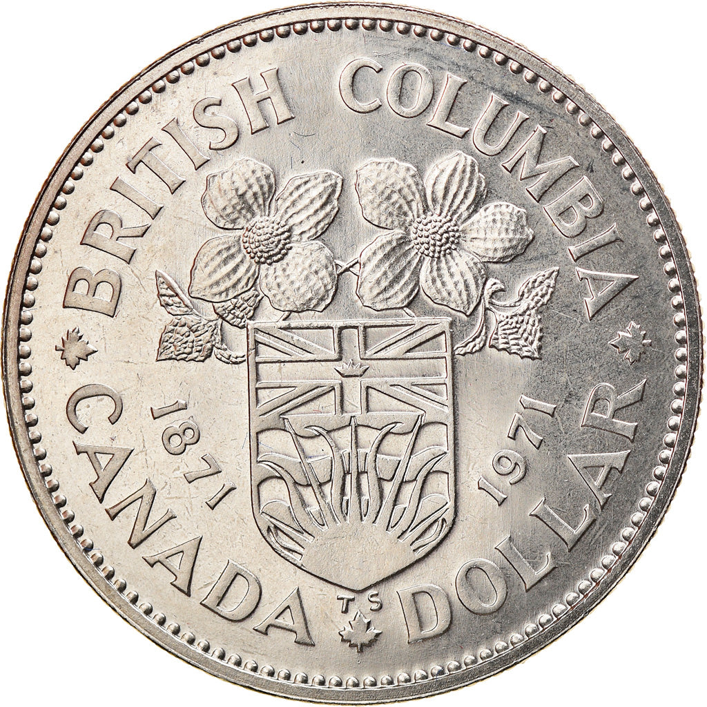 Coin, Canada, Elizabeth II, Dollar, 1971, Royal Canadian Mint, Ottawa