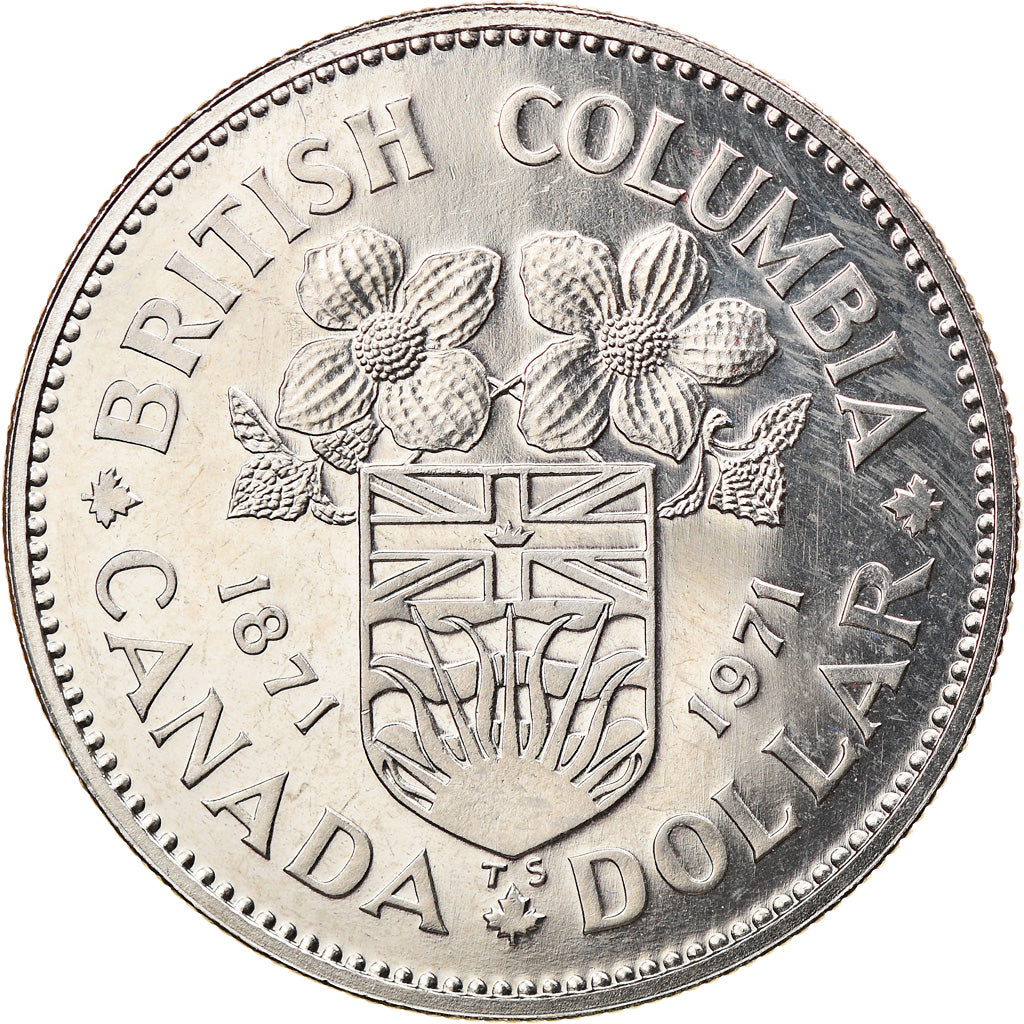 Coin, Canada, Elizabeth II, Dollar, 1971, Royal Canadian Mint, Ottawa