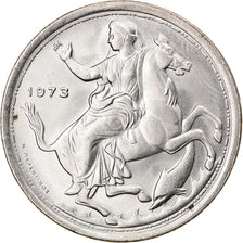 Coin, Greece, Constantine II, 20 Drachmai, 1973, AU(50-53), Copper-nickel