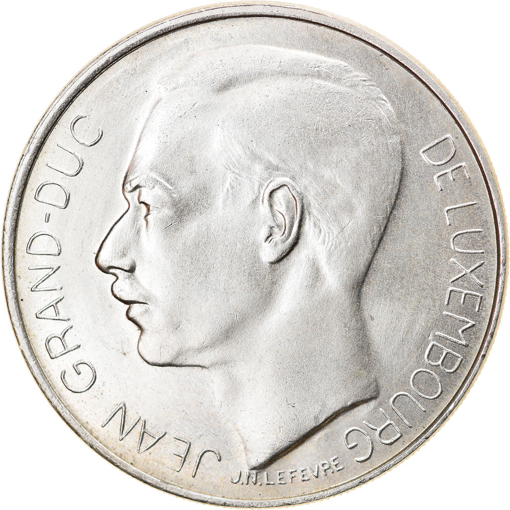 Coin, Luxembourg, Charlotte, 100 Francs, 1964, MS(63), Silver, KM:54