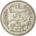 Tunisia, Muhammad al-Nasir Bey, 50 Centimes, 1916, Paris, SPL-, Argento, KM:2...