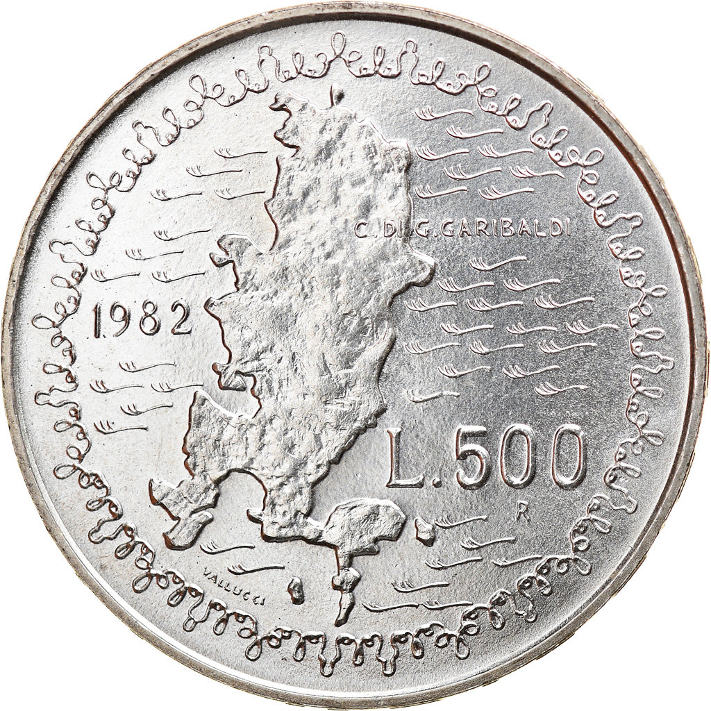 Moneta, Italia, 500 Lire, 1982, Rome, SPL, Argento, KM:112