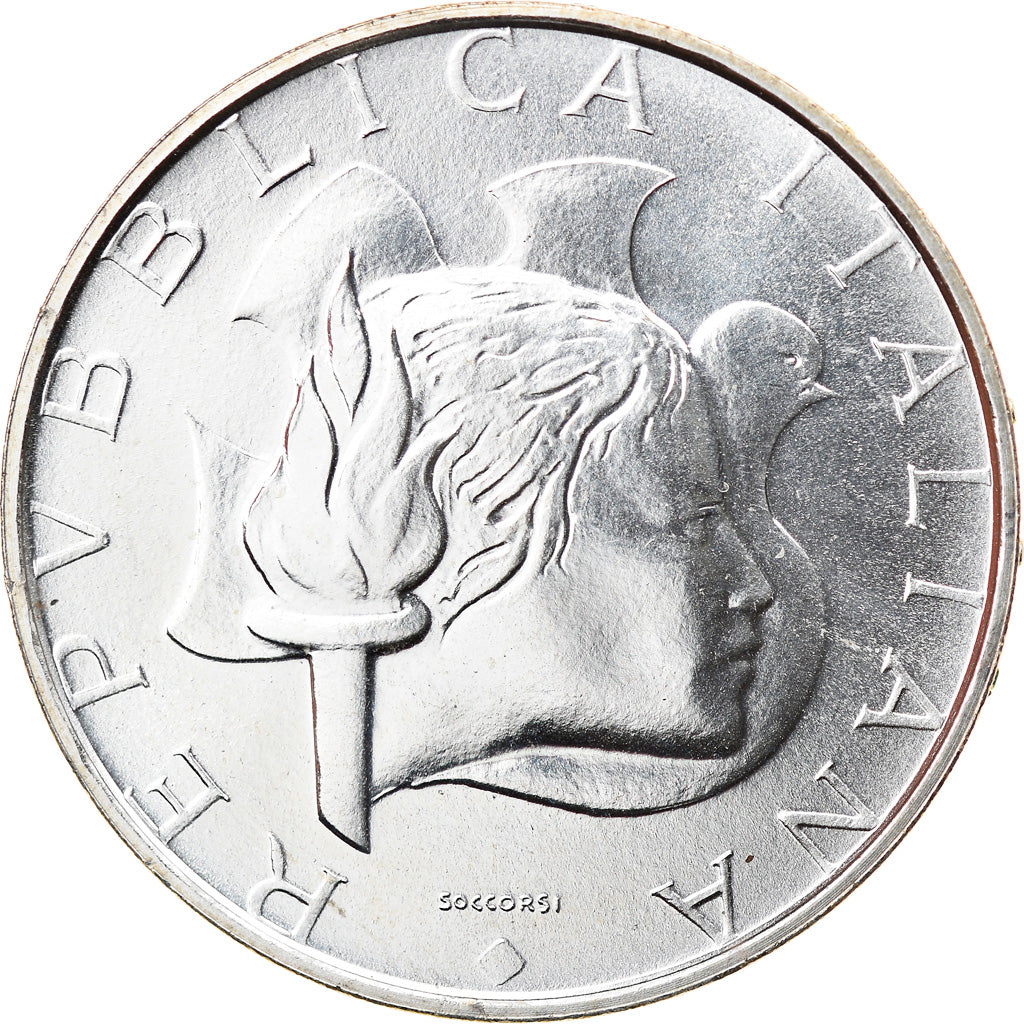 Coin, Italy, 500 Lire, 1984, Rome, MS(63), Silver, KM:114