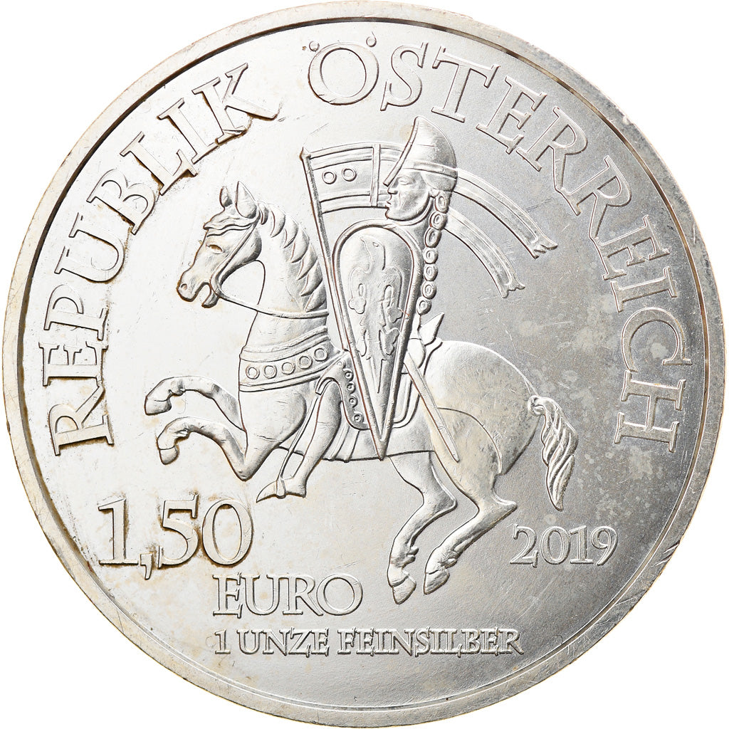 Munten, Oostenrijk, 1-1/2 Euro, 2019, 825th Anniversary of the Vienna Mint -