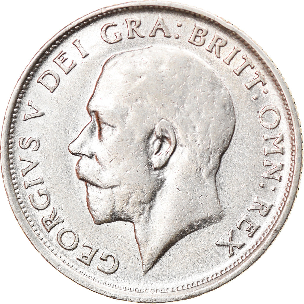 Coin, Great Britain, George V, Shilling, 1917, AU(50-53), Silver, KM:816