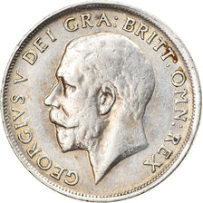 Moeda, Grã-Bretanha, George V, Shilling, 1917, EF(40-45), Prata, KM:816