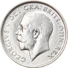 Moneda, Gran Bretaña, George V, Shilling, 1918, MBC+, Plata, KM:816
