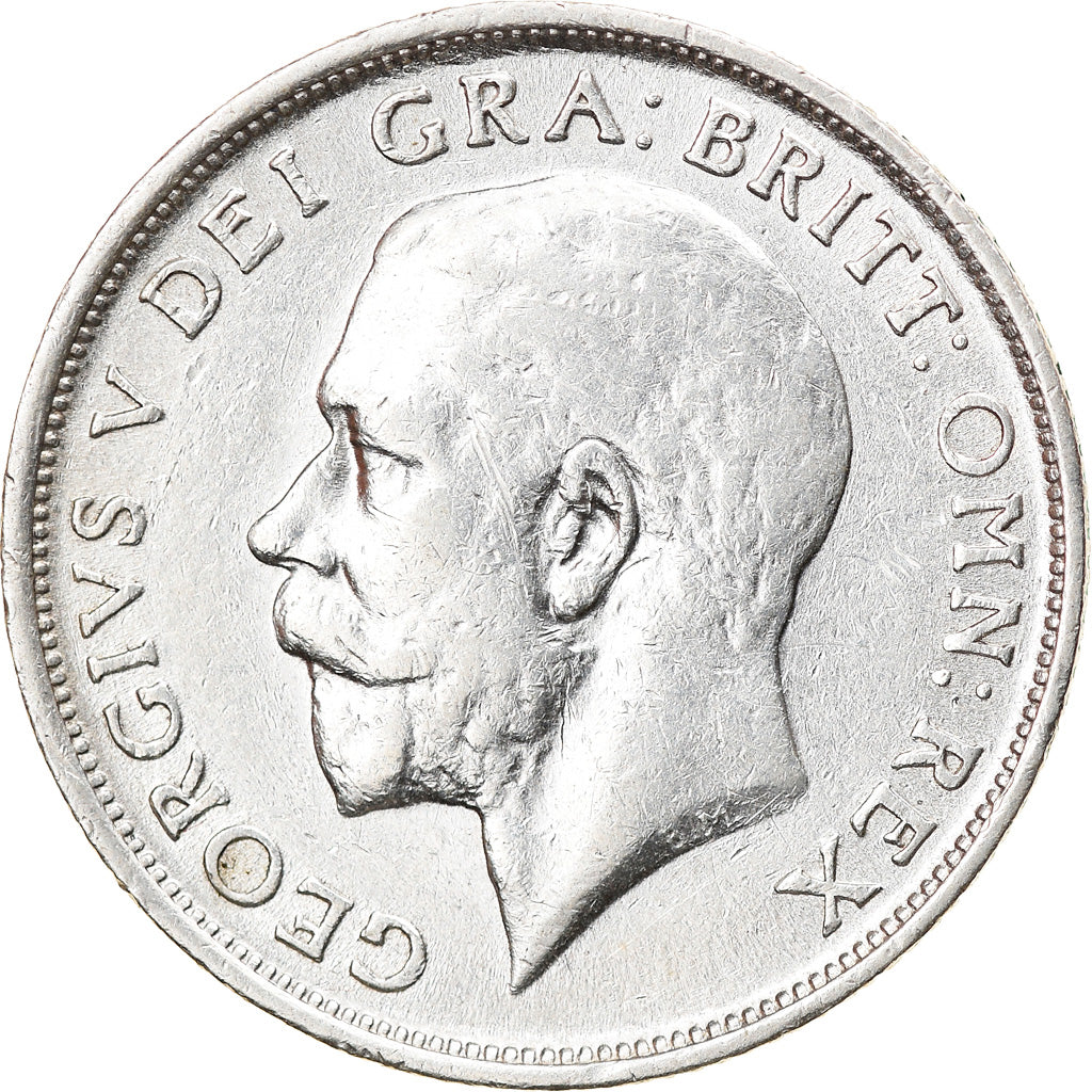 Coin, Great Britain, George V, Shilling, 1919, AU(55-58), Silver, KM:816