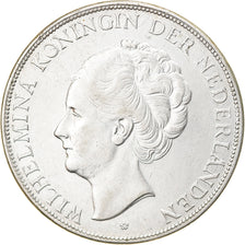 Coin, Netherlands, Wilhelmina I, 2-1/2 Gulden, 1930, EF(40-45), Silver, KM:165