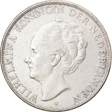 Coin, Netherlands, Wilhelmina I, 2-1/2 Gulden, 1938, EF(40-45), Silver, KM:165