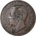 Moneta, Italia, Vittorio Emanuele II, 2 Centesimi, 1867, Milan, MB, Rame, KM:2.1