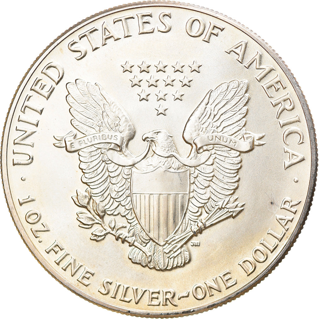 Coin, United States, Dollar, 1986, U.S. Mint, Philadelphia, American Silver