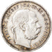 Monnaie, Autriche, Franz Joseph I, Corona, 1893, TB+, Argent, KM:2804
