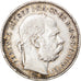 Munten, Oostenrijk, Franz Joseph I, Corona, 1893, FR+, Zilver, KM:2804