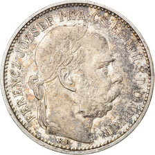 Moneta, Węgry, Franz Joseph I, Korona, 1895, Kormoczbanya, AU(50-53), Srebro